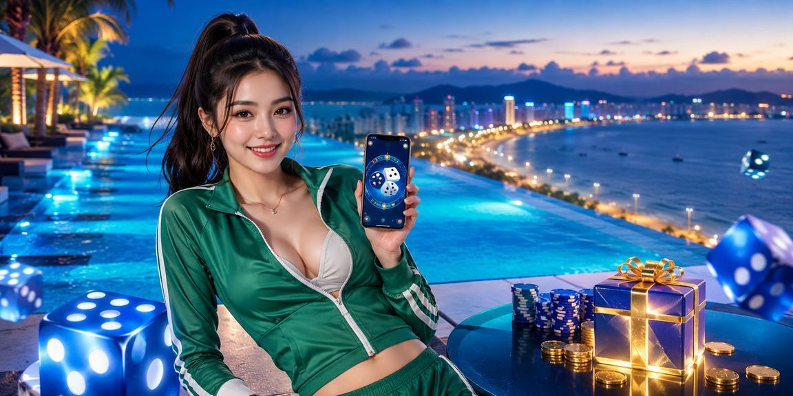 Biển Đà Nẵng về đêm với không khí sôi động của trò chơi tài xỉu và cá cược trực tuyến